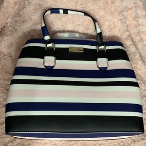 Kate Spade Evangelie Laurel Way Cruise Stripe Bag